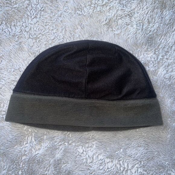 Simms Fishing Windstopper Guide Beanie Loden Green Orange Fleece Skull Cap OFSA - Picture 6 of 8